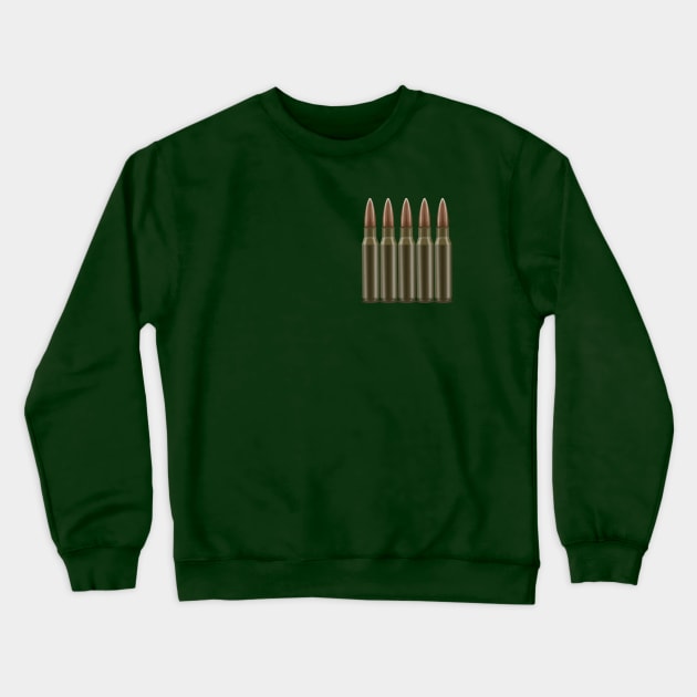 5 Bullets Crewneck Sweatshirt by Wild Catch